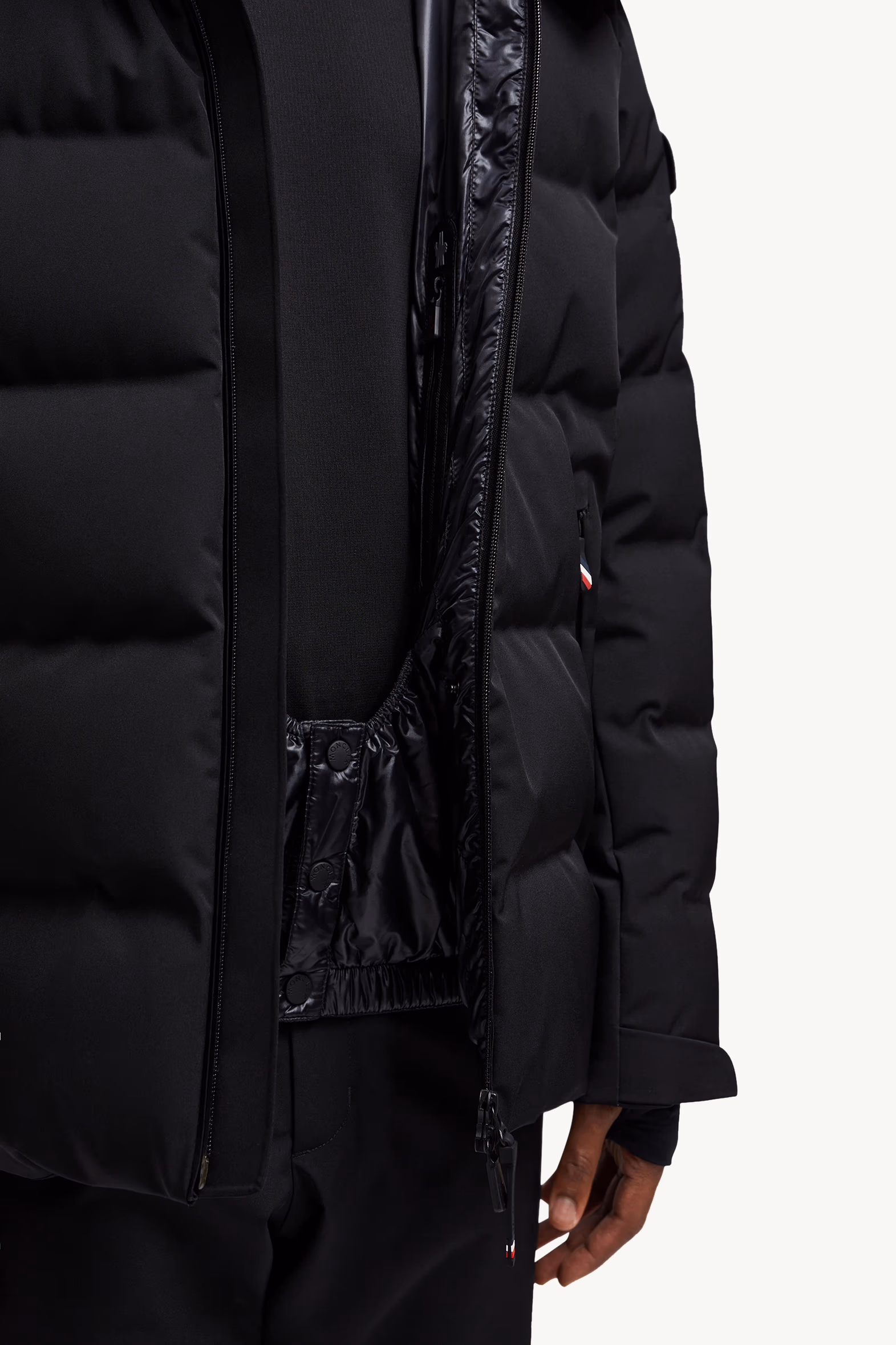 Doudoune de ski à capuche Montgetech Hommes Noir Moncler 8